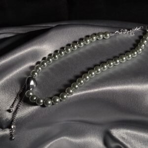 mirvari və təbii daşlarla işlənmiş ip qolbağlar